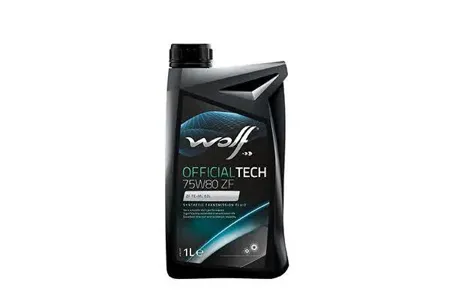 WOLF 8325601 Масло трансмиссионное OFFICIALTECH 75W80 ZF 1л