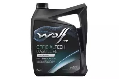 WOLF 8331336 Масло моторное OFFICIALTECH 0W20 LL FE 5л