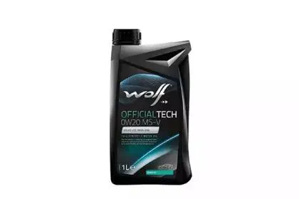 WOLF 8332517 Масло моторное OFFICIALTECH 0W20 MS-V синт. 1л