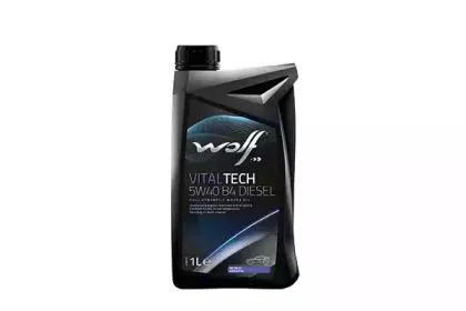 WOLF 8333903 Масло моторное синт. VITALTECH 5W40 B4 Diesel A3B4 SNCF 1л