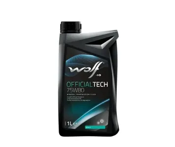 WOLF 8338953 Масло трансмиссионное OFFICIALTECH 75W80 1л