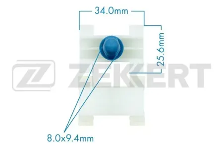 ZEKKERT BE1003 Клипса крепёжная BMW (миним. кол-во заказа 10 шт)