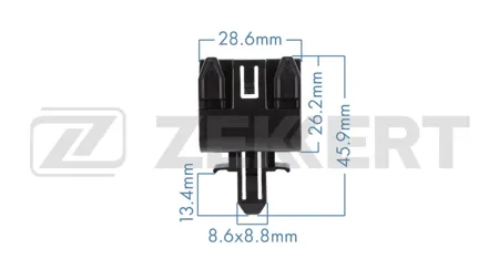 ZEKKERT BE1062 Клипса крепёжная Subaru (миним. кол-во заказа 10 шт)