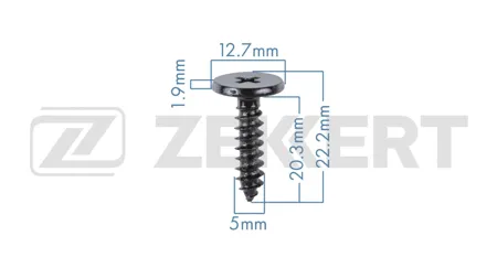 ZEKKERT BE1082 Саморез BMW , Honda , Hyundai , Kia (миним. кол-во заказа 10 шт)