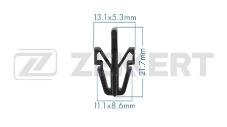 ZEKKERT BE1104 Клипса крепёжная Isuzu , Toyota , Mitsubishi (миним. кол-во заказа 10 шт)
