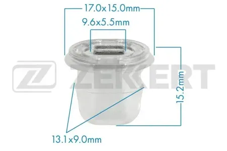 ZEKKERT BE1171 Клипса крепёжная BMW (миним. кол-во заказа 10 шт)
