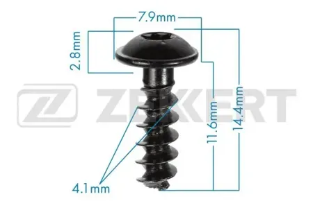 ZEKKERT BE1228 Саморез VAG (миним. кол-во заказа 10 шт)
