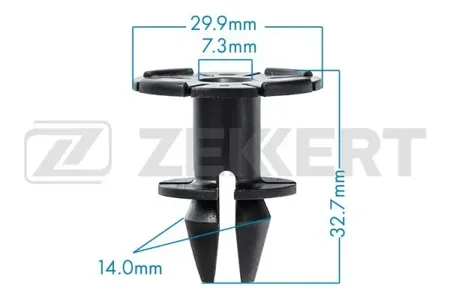 ZEKKERT BE1584 Клипса крепёжная BMW (миним. кол-во заказа 10 шт)