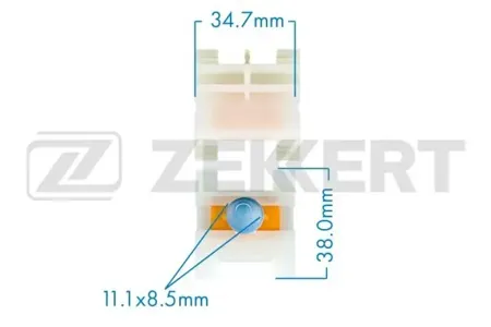 ZEKKERT BE1610 Клипса крепёжная VAG (миним. кол-во заказа 10 шт)