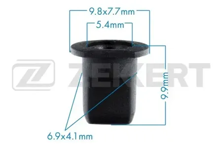 ZEKKERT BE2104 Клипса крепёжная VAG (миним. кол-во заказа 10 шт)