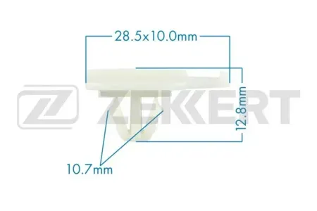 ZEKKERT BE2149 Клипса крепёжная VAG (миним. кол-во заказа 10 шт)