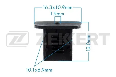 ZEKKERT BE2284 Клипса крепёжная VAG (миним. кол-во заказа 10 шт)