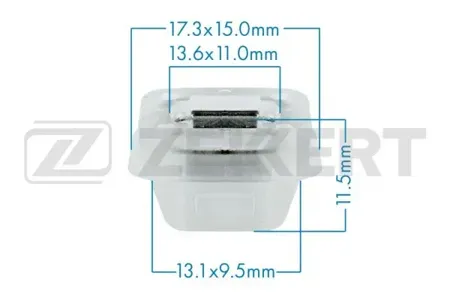 ZEKKERT BE2466 Клипса крепёжная BMW (миним. кол-во заказа 10 шт)