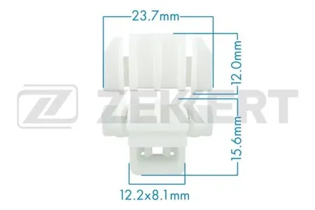 ZEKKERT BE2500 Клипса крепёжная Mercedes (миним. кол-во заказа 10 шт)