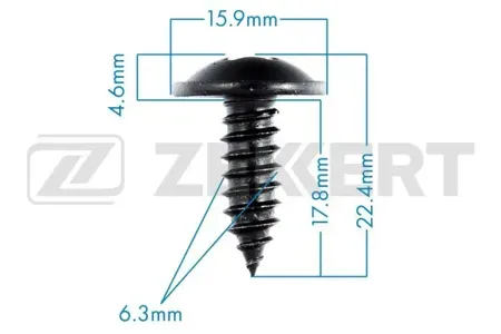 ZEKKERT BE2587 Саморез Hyundai (миним. кол-во заказа 10 шт)