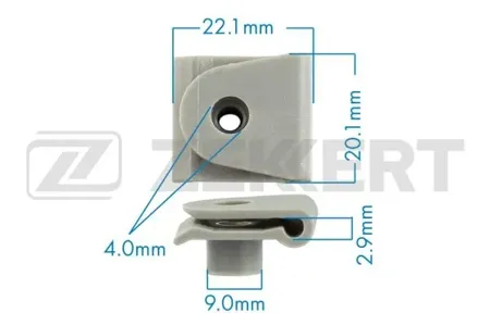ZEKKERT BE2765 Зажим Mazda (миним. кол-во заказа 10 шт)