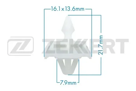 ZEKKERT BE2910 Клипса крепёжная Mercedes (миним. кол-во заказа 10 шт)