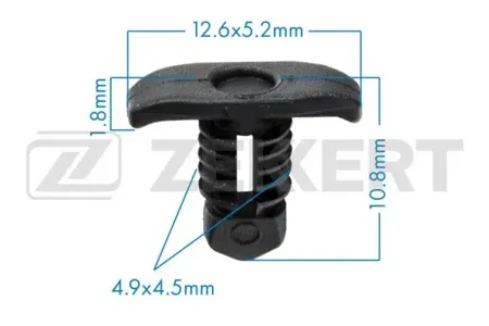 ZEKKERT BE2997 Клипса крепёжная VAG (миним. кол-во заказа 10 шт)