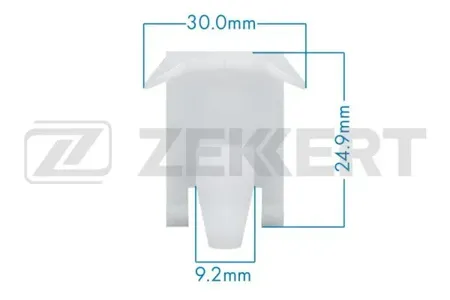 ZEKKERT BE3077 Клипса крепёжная Hyundai (миним. кол-во заказа 10 шт)