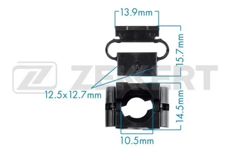 ZEKKERT BE3429 Клипса крепёжная VAG (миним. кол-во заказа 10 шт)