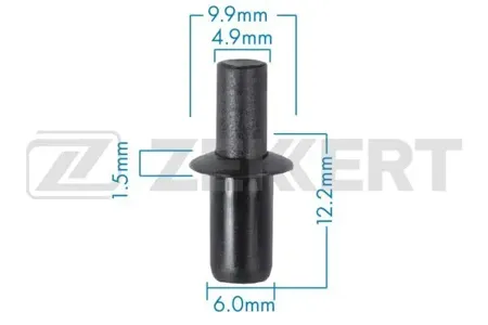 ZEKKERT BE3559 Клипса крепёжная Mercedes (миним. кол-во заказа 10 шт)