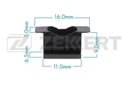 ZEKKERT BE3569 Зажим VAG (миним. кол-во заказа 10 шт)