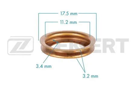 ZEKKERT BE3571 Шайба Nissan , Renault (миним. кол-во заказа 10 шт)