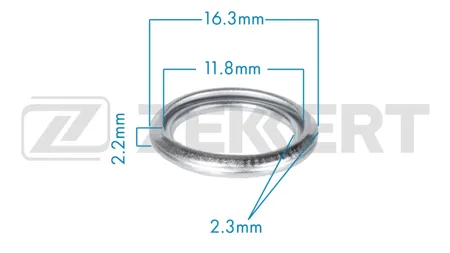 ZEKKERT BE3572 Шайба Toyota (миним. кол-во заказа 10 шт)