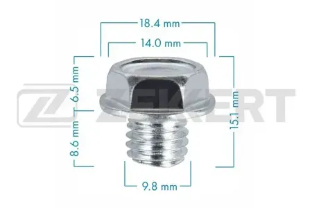 ZEKKERT BE3574 Пробка сливная Mitsubishi , Suzuki , Toyota