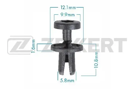 ZEKKERT BE3597 Клипса крепёжная Citroen , Mercedes , Peugeot , VAG (миним. кол-во заказа 10 шт)