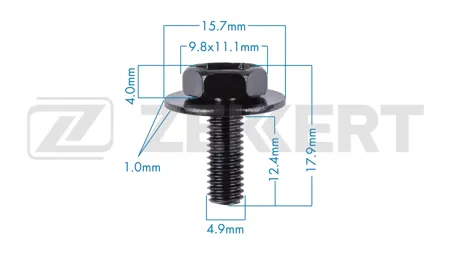 ZEKKERT BE3687 Болт Toyota (миним. кол-во заказа 10 шт)