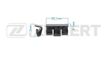 ZEKKERT BE3694 Клипса крепёжная BMW (миним. кол-во заказа 10 шт)