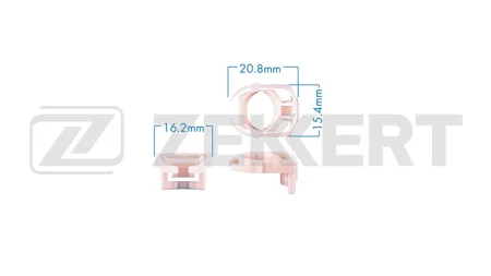 ZEKKERT BE3733 Клипса крепёжная Ford (миним. кол-во заказа 10 шт)