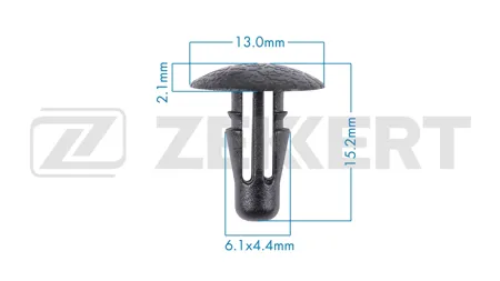 ZEKKERT BE3767 Клипса крепёжная Nissan (миним. кол-во заказа 10 шт)
