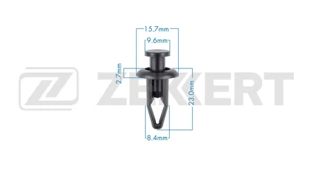 ZEKKERT BE3794 Клипса крепёжная Nissan (миним. кол-во заказа 10 шт)