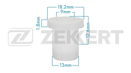 ZEKKERT BE3922 Клипса крепёжная Geely (миним. кол-во заказа 10 шт)