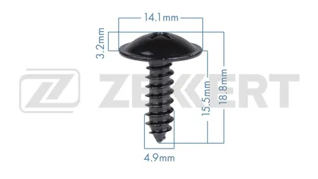 ZEKKERT BE3940 Саморез Hyundai , Kia (миним. кол-во заказа 10 шт)