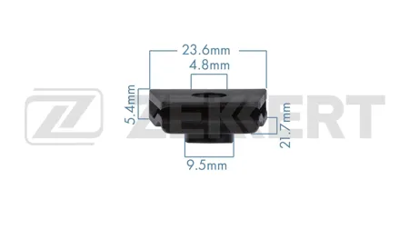 ZEKKERT BE3985 Клипса крепёжная Great Wall (миним. кол-во заказа 10 шт)