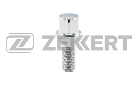 ZEKKERT BE4005 Болт колесный конус, M12 x 1,25, длина резьбы 28, ключ 17, Цинк
