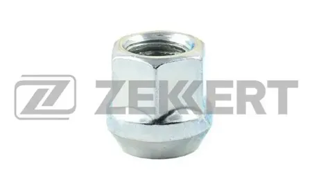 ZEKKERT BE4012 Гайка колесная , конус, M12 x 1,5, L=20, ключ 17, Цинк