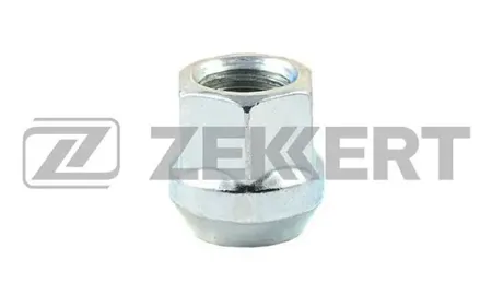 ZEKKERT BE4013 Гайка колесная  конус  M12 x 1 5  L=21  ключ 17  Цинк