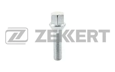 ZEKKERT BE4024 Болт колесный  конус  M12 x 1 5  длина резьбы 40  ключ 17  Цинк