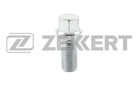 ZEKKERT BE4030 Болт колесный сфера, M14 x 1,5, длина резьбы 27, ключ 17, Цинк