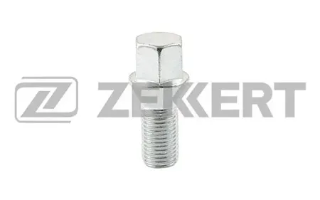ZEKKERT BE4032 Болт колесный конус, M14 x 1,5, длина резьбы 24, ключ 17, Цинк