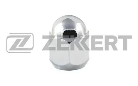 ZEKKERT BE4052 Гайка колесная , конус, M12 x 1,25, L=25, ключ 19, Хром