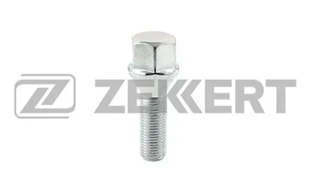 ZEKKERT BE4059 Болт колесный  конус  M12 x 1 25  длина резьбы 30  ключ 19  Цинк