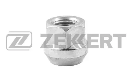 ZEKKERT BE4063 Гайка колесная  конус  M12 x 1 5  L=21  ключ 19  Цинк