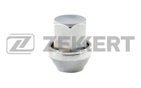 ZEKKERT BE4071 Гайка колесная , конус, M12 x 1,5, L=31, ключ 19, Хром