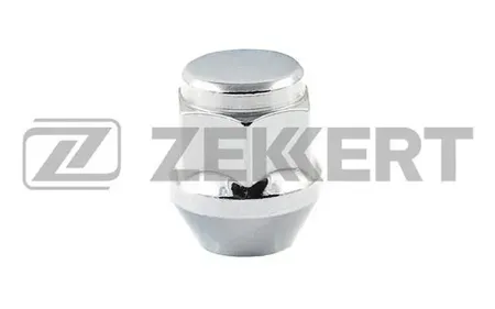 ZEKKERT BE4097 Гайка колесная , конус, M12 x 1,5, L=29, ключ 21, Хром