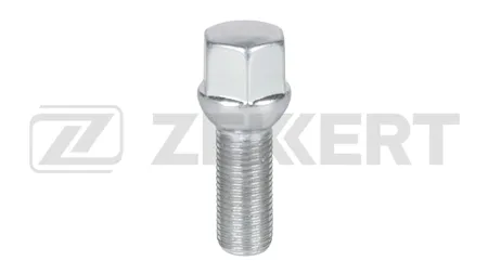 ZEKKERT BE4145 Болт колесный сфера, M14 x 1,5, длина резьбы 32, ключ 19, Цинк